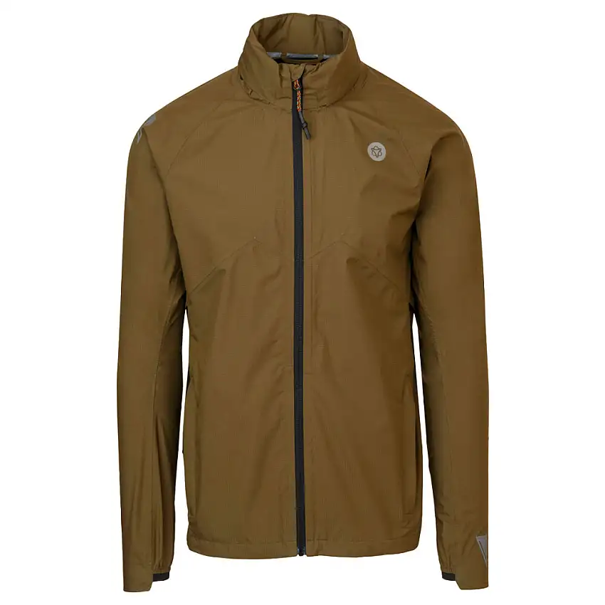 AGU Compact Rain Jacket Venture Army Armagnac