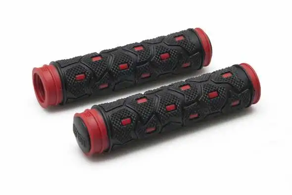 Handtag Aim Mtb 130 mm svart/röd