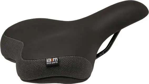 Sadel Aim Touring svart 200 mm
