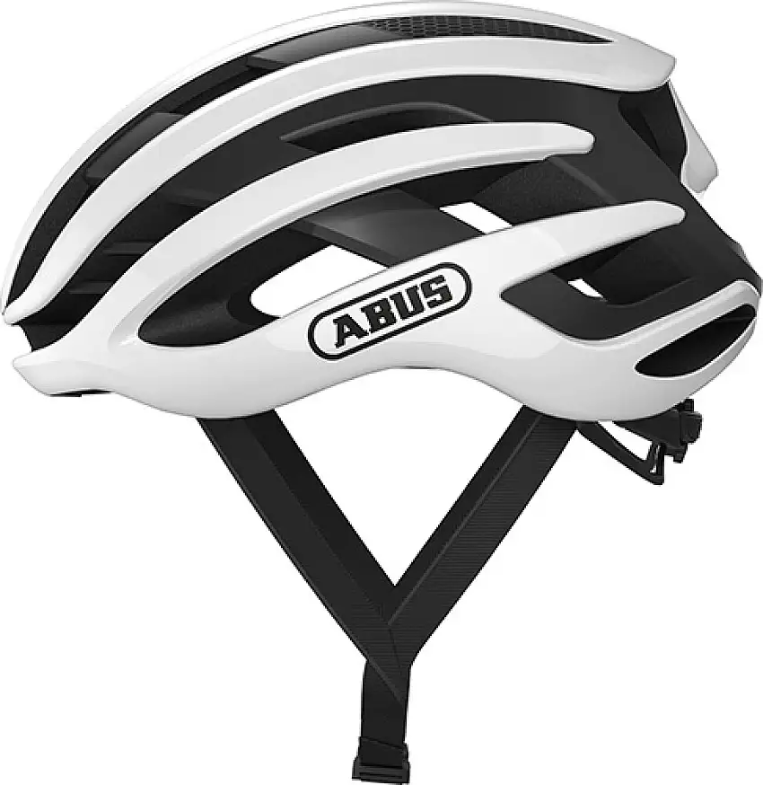 ABUS AirBreaker cykelhjälm polar white
