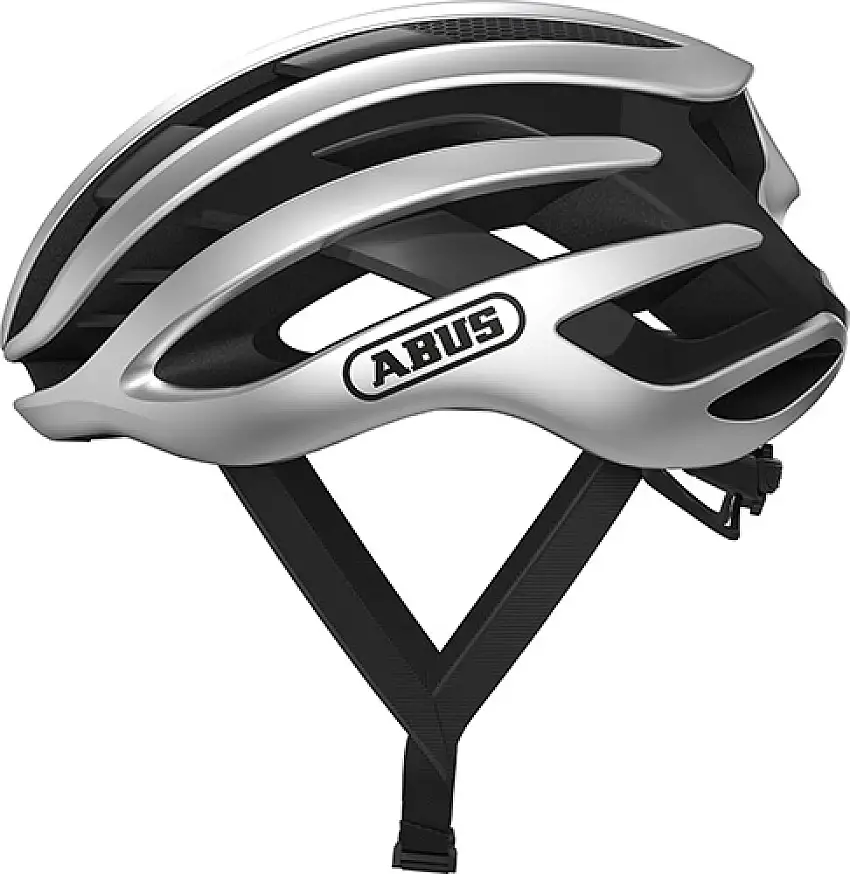 ABUS AirBreaker cykelhjälm gleam silver