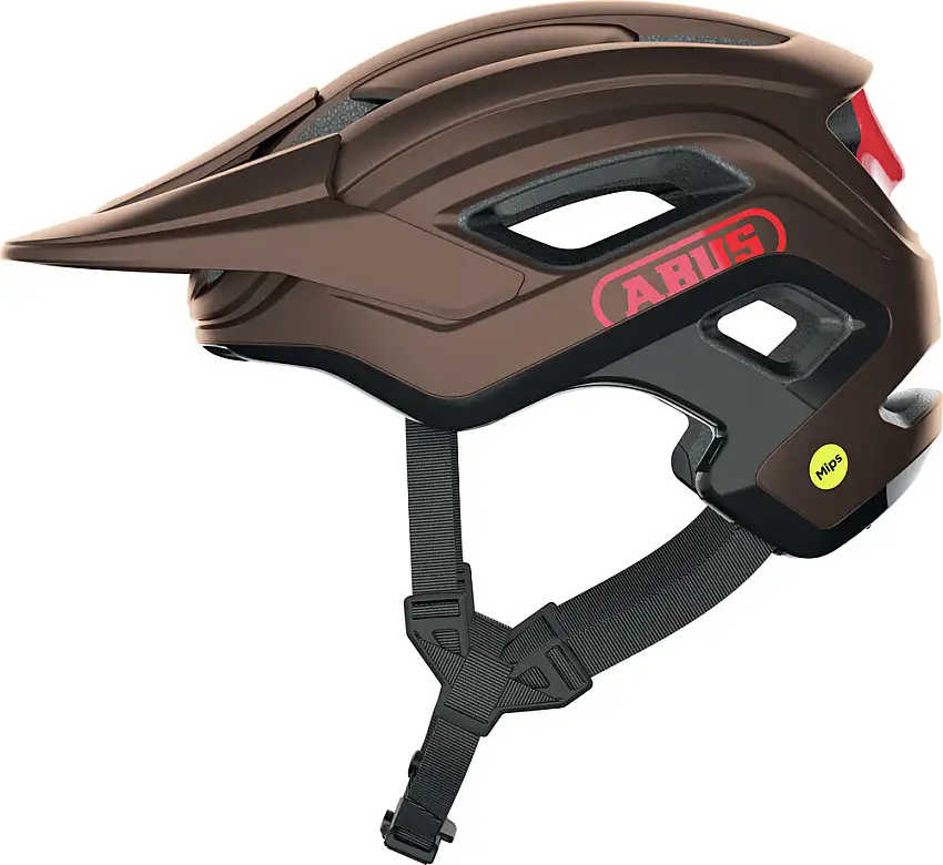 Abus CliffHanger MIPS MTB cykelhjälm metallic copper
