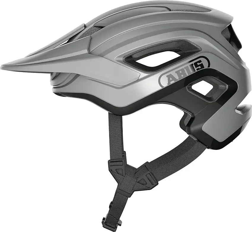 Abus CliffHanger MTB cykelhjälm silver