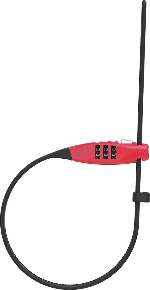 Abus Combiflex Travelguard Röd