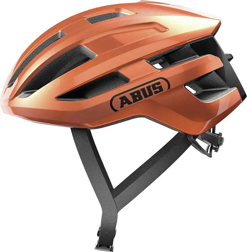 Abus Powerdome Cykelhjälm Goldfish Orange