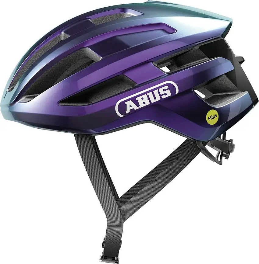Abus Powerdome Mips cykelhjälm flip flop purple