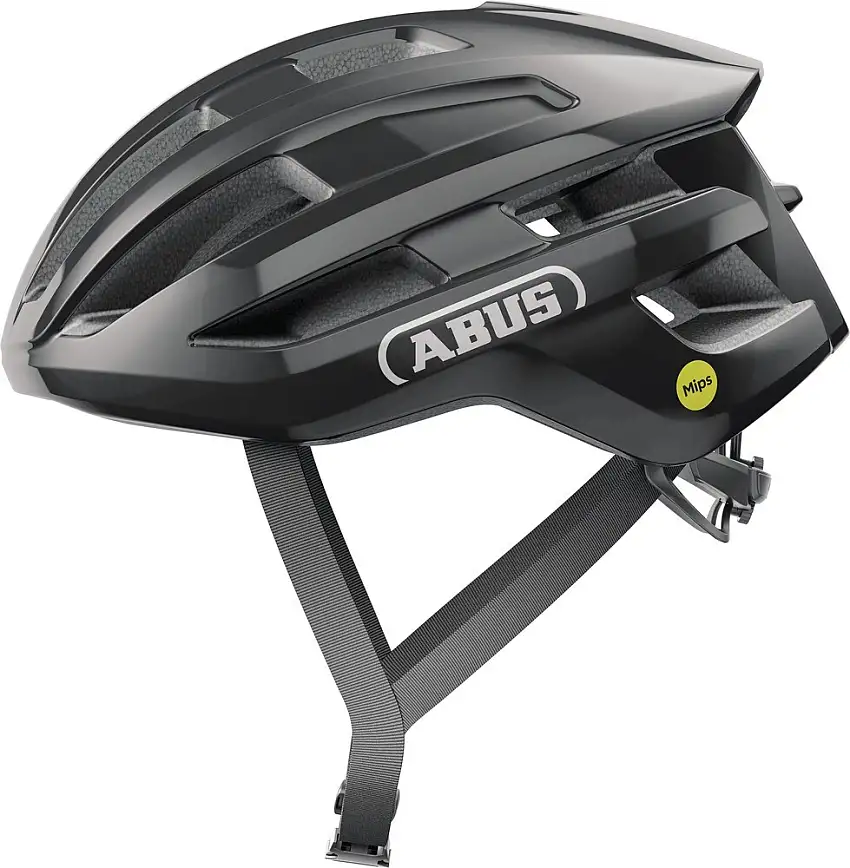 Abus Powerdome Mips cykelhjälm shiny black
