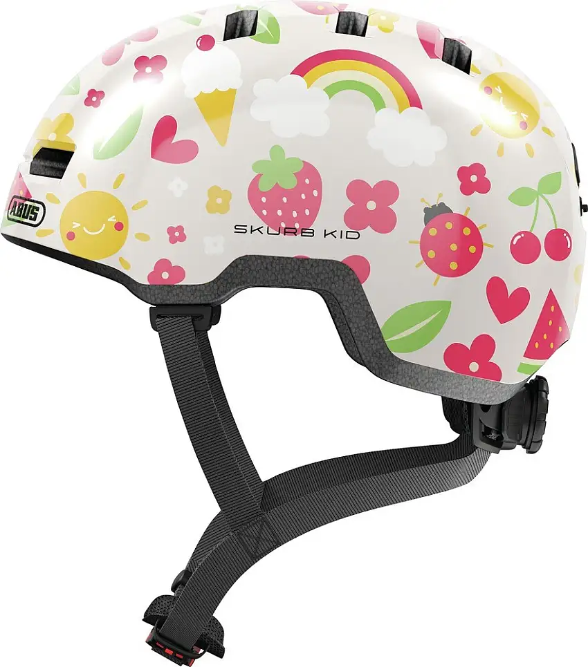 ABUS Skurb Kid cykelhjälm cream summer