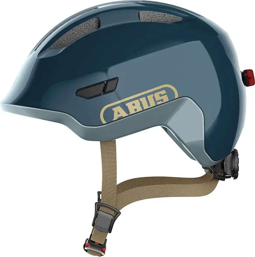 ABUS Smiley 3.0 cykelhjälm ACE LED royal blue