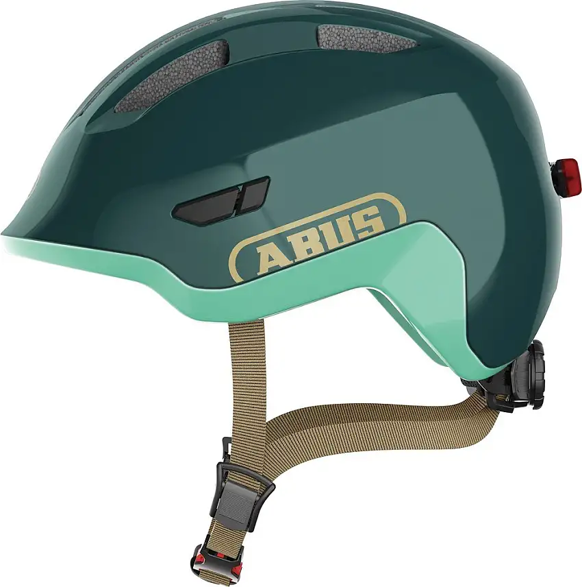 Abus Smiley 3.0 Ace LED Cykelhjälm Royal Green