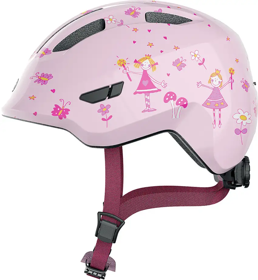 Abus Smiley 3.0 Cykelhjälm för Barn Rose Princess