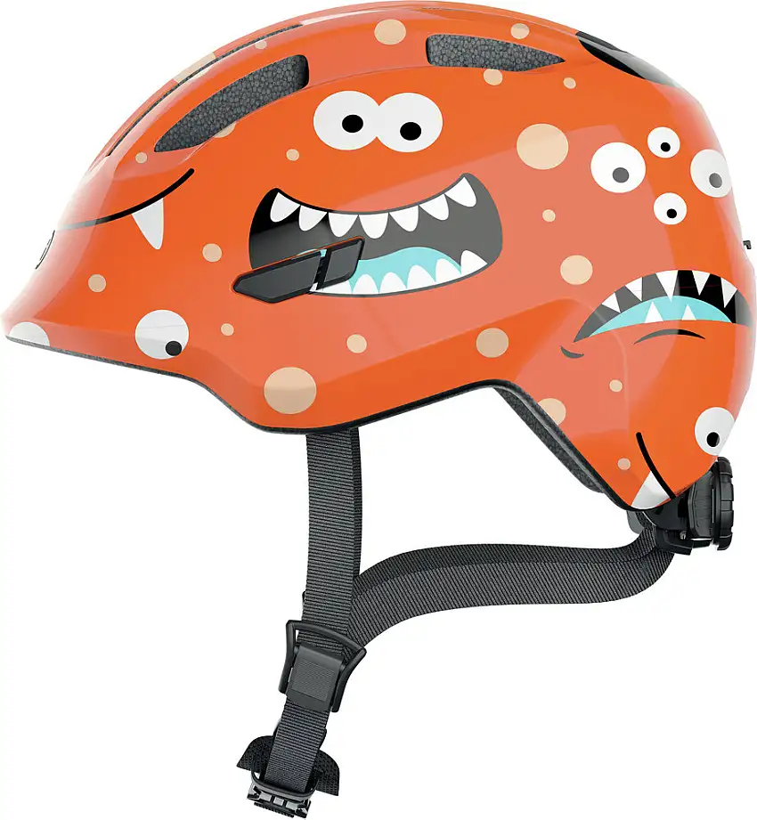 Abus Smiley 3.0 Cykelhjälm för Barn Orange Monster