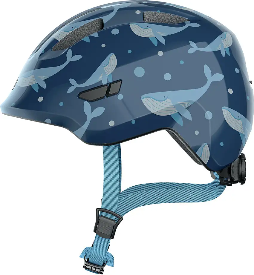 Abus Smiley 3.0 Cykelhjälm för Barn Blue Whale