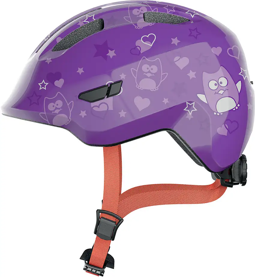 Abus Smiley 3.0 Cykelhjälm för Barn Purple Star
