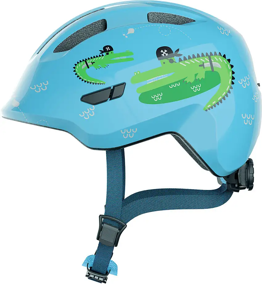 ABUS Smiley 3.0 cykelhjälm Blue Croco