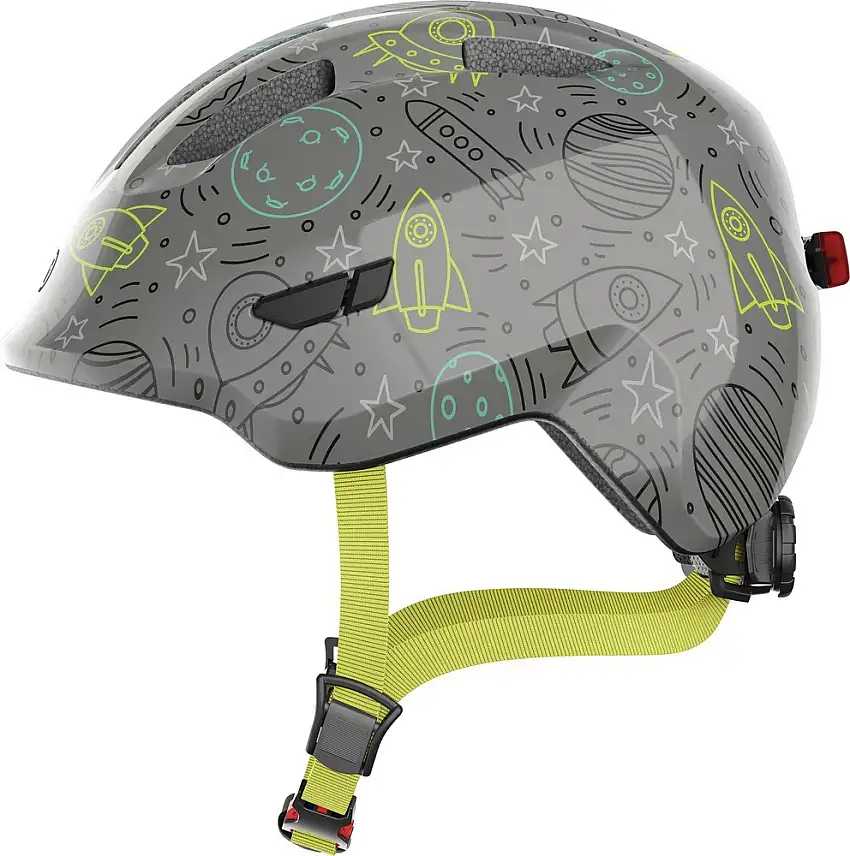Abus Smiley 3.0 LED Cykelhjälm Grey Space