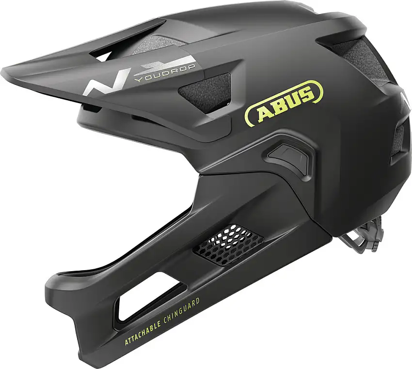 Abus YouDrop FF cykelhjälm velvet black barn