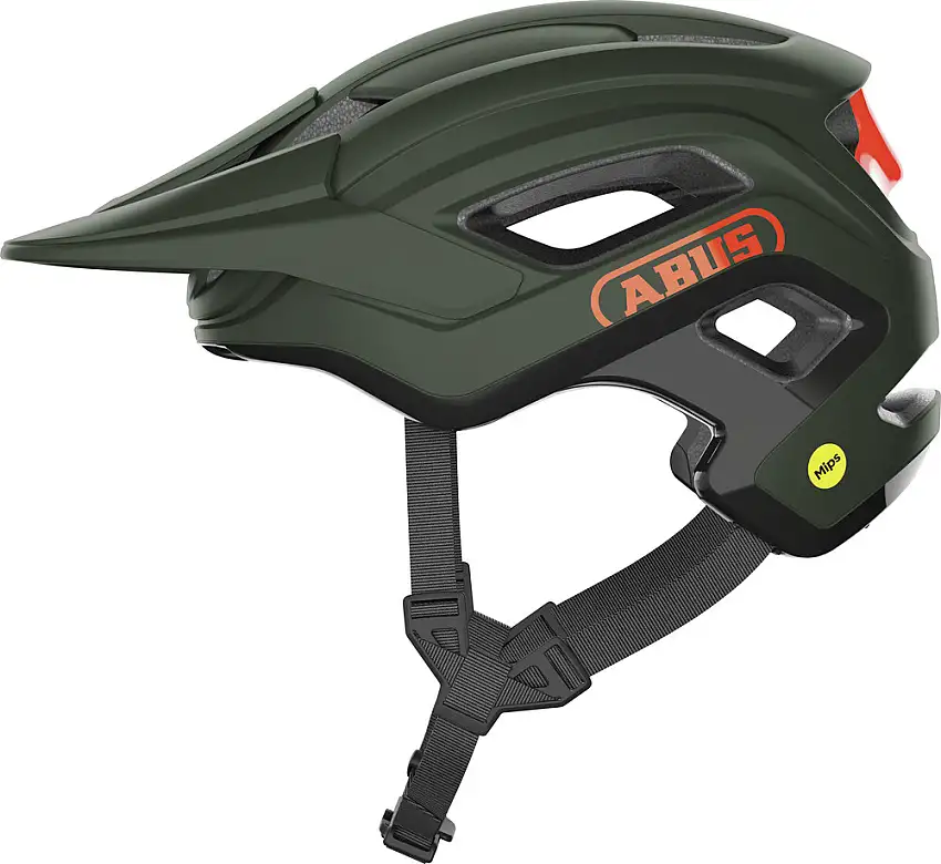 Abus CliffHanger MIPS MTB cykelhjälm pine green