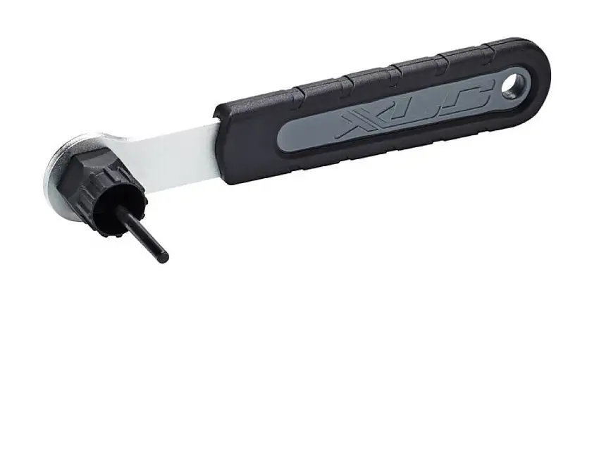 Kassettvdragare med styrtapp för Shimano m. fl.