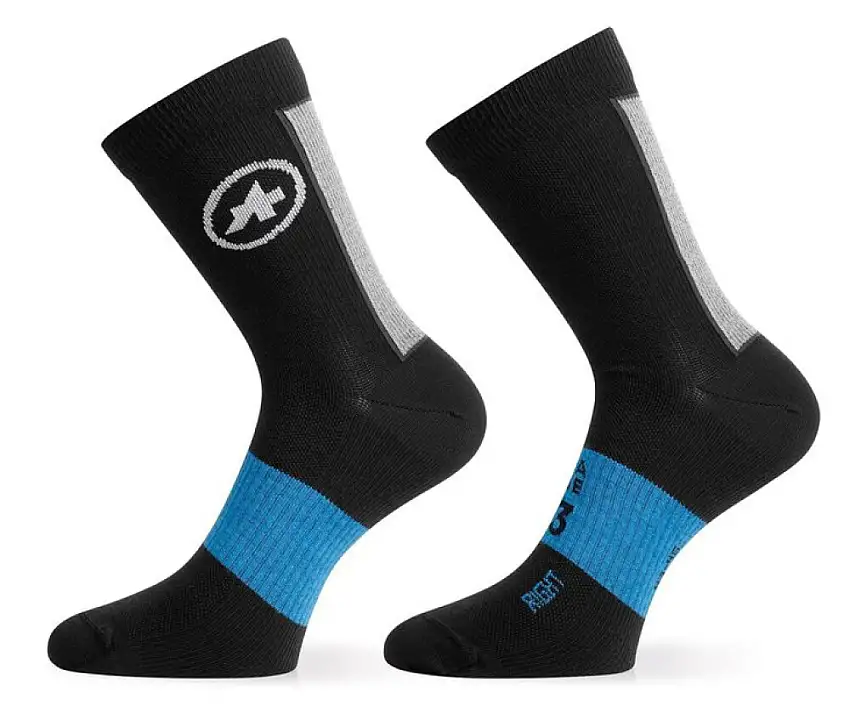 Assos Vinterstrumpor Midweight Svart