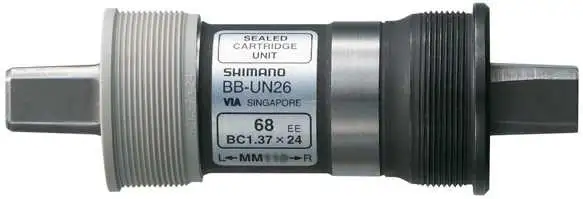 Vevlager Shimano BB-UN26 JIS BSA 68-117 mm