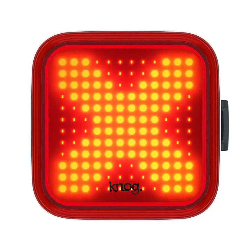 Baklampa Knog Blinder Cross röd