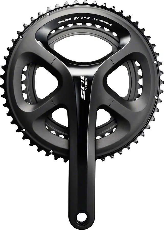 Vevparti Shimano 105 FC-5800 2 x 11 växlar 50/34T 172.5 mm svart