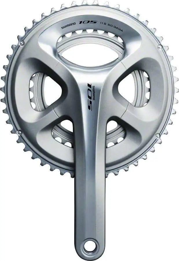 Vevparti Shimano 105 FC-5800 2 x 11 växlar 50/34T 175 mm silver