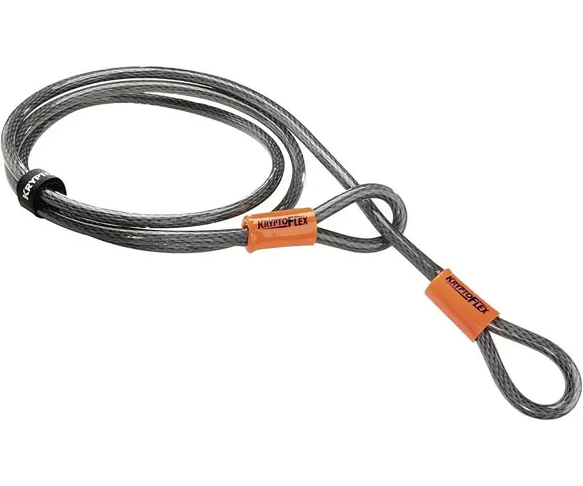 Låsvajer Kryptonite KryptoFlex 710 Double Loop Cable  10 mm x 220 cm