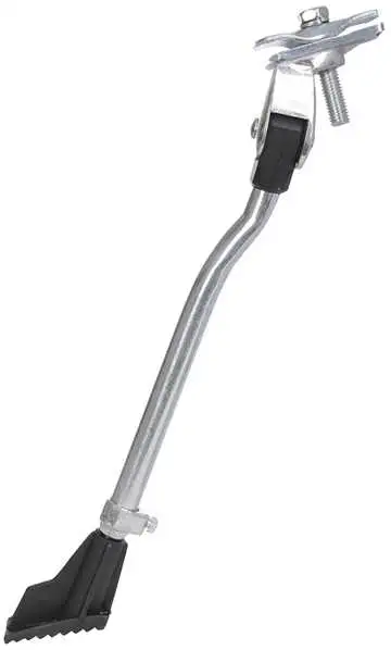 Cykelstöd OXC Bigfoot bakstagsmonterat 18-28" silver