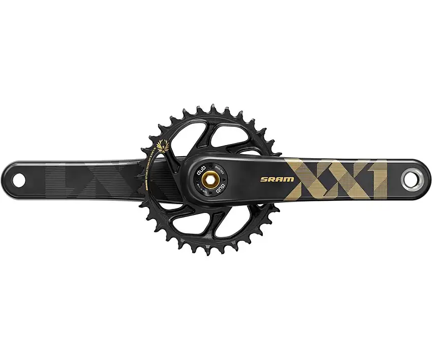 Vevparti SRAM XX1 Eagle 1 x 12 växlar DUB Boost direct mount 34T 170 mm svart/guld