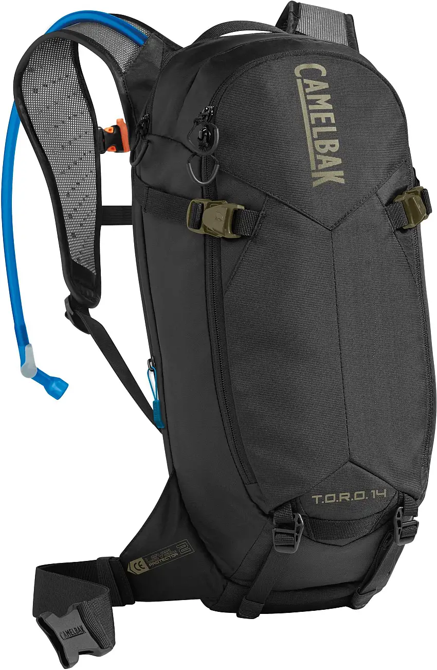 Ryggsäck Camelbak T.O.R.O Protector 14 med 3 l vätskebehållare svart