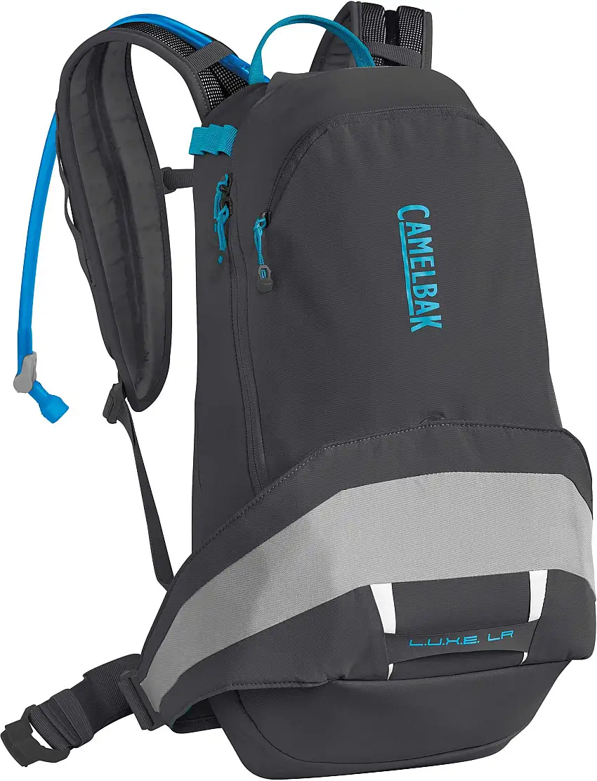 Ryggsäck Camelbak L.U.X.E. LR dam 14 l med 3 l vätskebehållare svart/silver