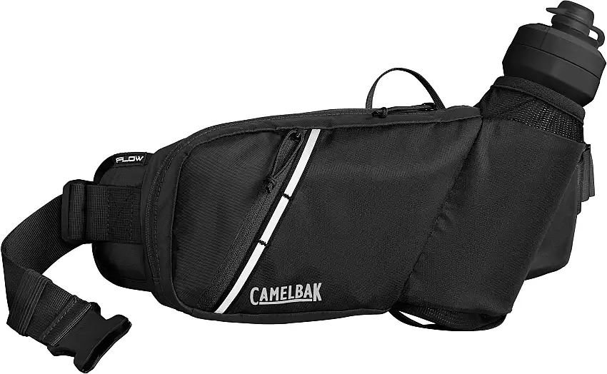 Midjebälte Camelbak Podium Flow Belt 2.5 l med 620 ml flaska svart