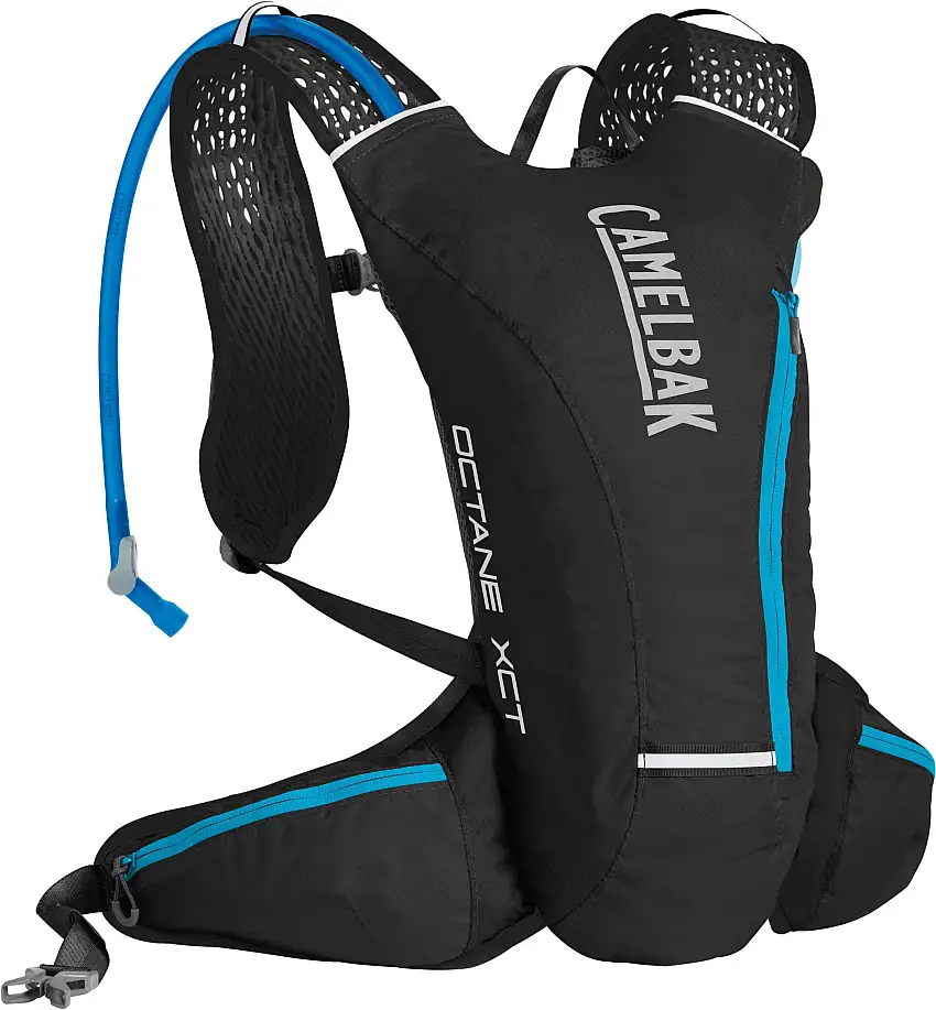 Ryggsäck Camelbak Octane XCT 7 l med 2 l vätskebehållare svart/blå