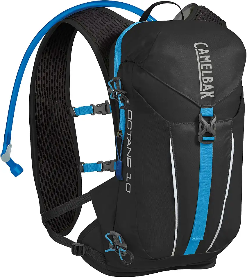 Ryggsäck Camelbak Octane 10 l med 2 l vätskebehållare svart/blå