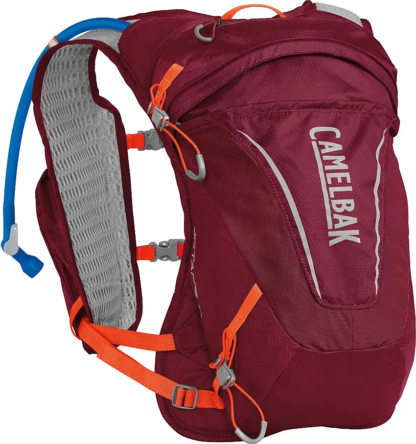 Ryggsäck Camelbak Octane dam 9 l med 2 l vätskebehållare röd