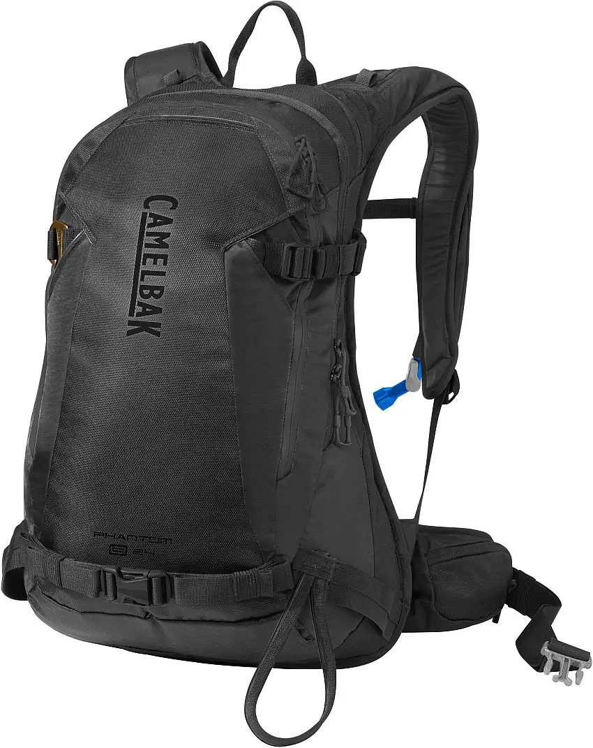Ryggsäck Camelbak Phantom LR 24 l med 3 l vätskebehållare svart