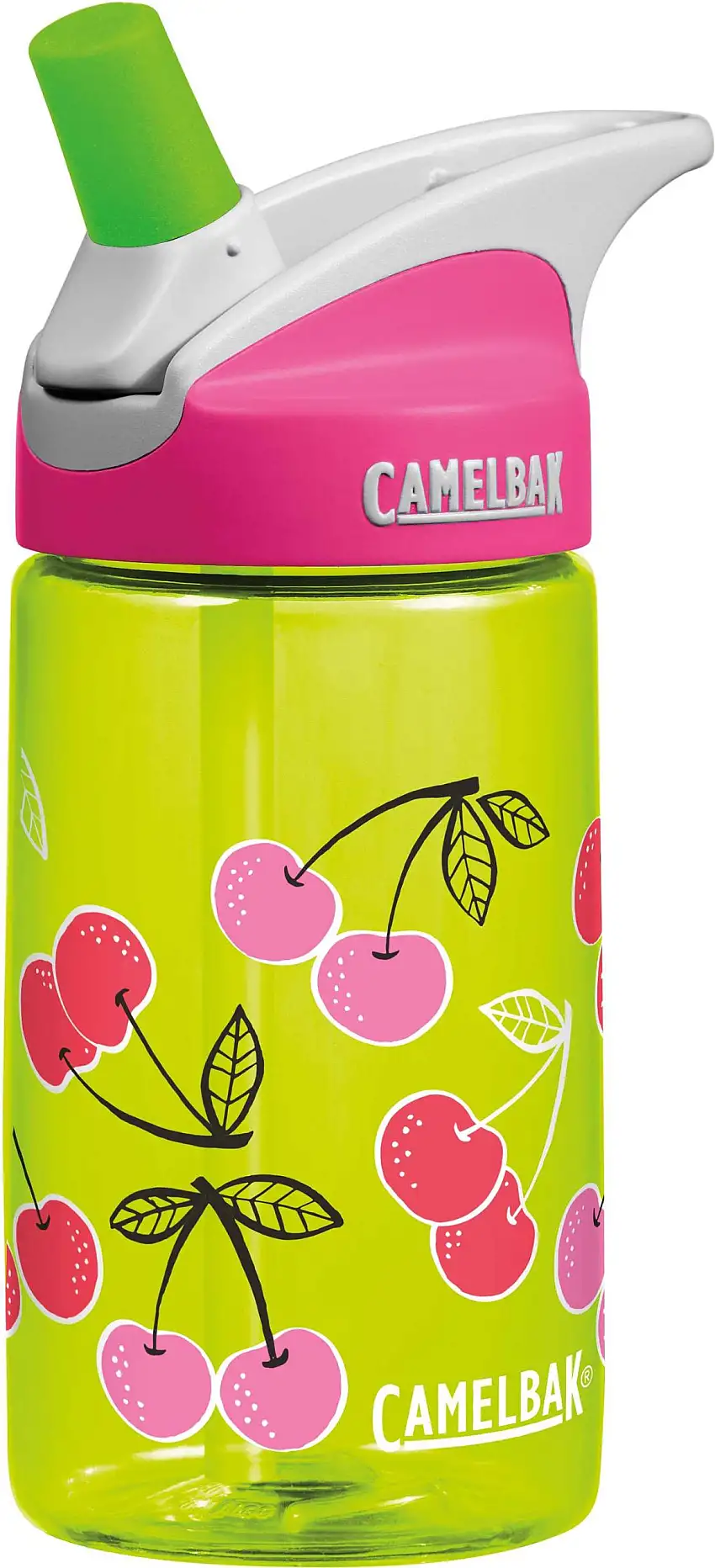 Flaska Camelbak Eddy Kids 400 ml gul/körsbär