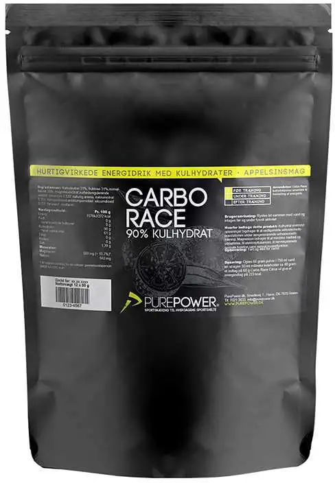 Sportdryck PurePower Carbo Race 50 g Citrus 12-pack