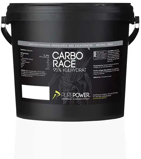 Sportdryck PurePower Carbo Race 3 kg neutral