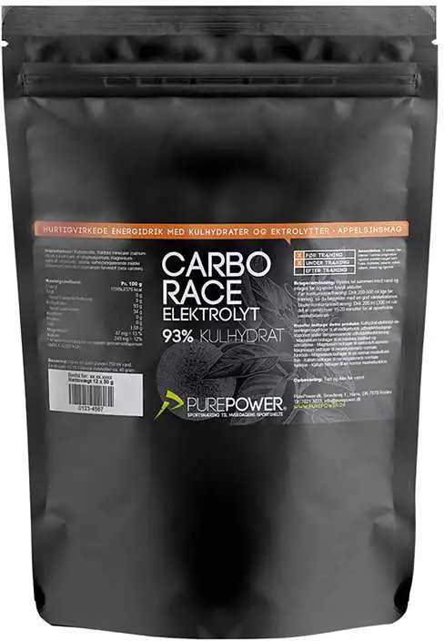 Sportdryck PurePower Carbo Race Electrolyte 50 g orange 12-pack