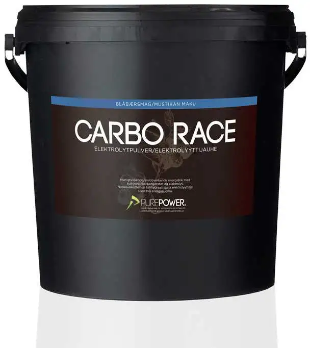 Sportdryck PurePower Carbo Race Electrolyte 5 kg blåbär