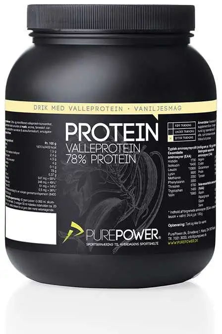 Proteinpulver PurePower PP Protein 1 kg vanilj