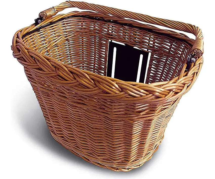 Cykelkorg Basil Basimply Wicker Natural