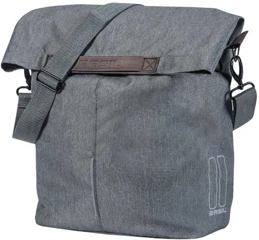 Cykelväska Basil City Shopper Shopper 14/16L Grey Melee