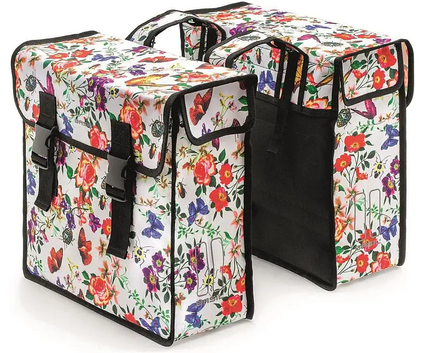 Cykelväska Pakethållare Basil Mara Double Bag 35L Meadow Xl
