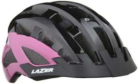 Cykelhjälm Lazer Petit DLX MIPS svart/rosa