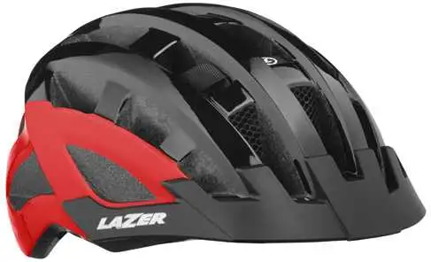 Cykelhjälm Lazer Petit DLX svart/röd
