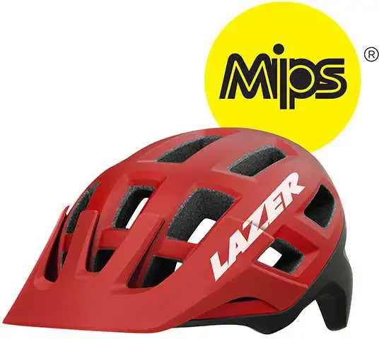 Cykelhjälm Lazer Coyote MIPS röd